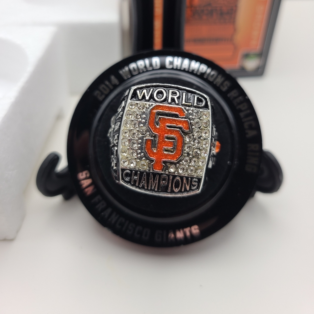 Fresno Grizzlies 2014 San Francisco Giants Championship Ring Stadium Giveaway